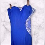 Milano Formals  Women’s Split Lace Strapless Rhinestoned Formal Evening Dress Photo 2