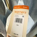 NWT Warners Cloud 9 Bra Womens 32C Super Soft Wireless Lift Convertible Comfy Blue Size undefined Photo 1