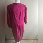 Lafayette 148 maroon shift dress size 12 95% wool Photo 4