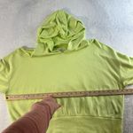 Aerie Offline XL Cropped Hoodie Lime Neon Green Pullover Sweatshirt Women’s Photo 9