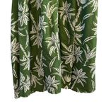 Truly 4 You Women's S Green Palm Leaf Print Midi Dress Summer Casual Photo 1