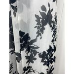 David's Bridal David’s Bridal Black White Floral Strapless Bridal Bridesmaid Party Dress 10 NWT Photo 5