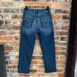 Mother The Thrasher Flood Straight High Rise Jeans in C’est La Vie, 26 Blue Photo 6