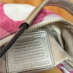 Coach  Kristin Graphic OP Art Sequin Hobo Shoulder Bag Purse 19963 Pink Signature Photo 5