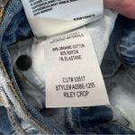 AGOLDE  Sz 29  Riley High Rise Straight Crop Jeans in Volt Photo 8