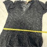 NWT DX Collection Size S Black Eyelet Lace Pullover Nero Maxi Dress Elegant Chic Photo 10