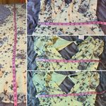 Modcloth  You're Flowing Places Maxi Dress Light Yellow Floral Critters 8 NWT Photo 10