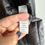 Athleta Downkind Down Puffer Jacket in Silver Bells Gray Photo 4