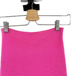 Cushnie et Ochs Pink Ribbed Knit Slash Slit Bandage Skirt Size XS Photo 2