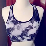 Black and white tie dye sports bra Photo 2
