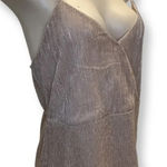 Lavish  Size Medium Metallic Babydoll Style Top. New With Tags. Photo 0