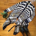 Moth Anthropologie Longline Cardigan Size Medium Blue Photo 0