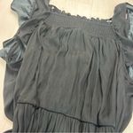Intimately Free People Want Your Love Ruffle Slip Dress Rodeo Country Size Small Black Photo 6