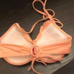 Victoria's Secret Victoria’s Secret 34B Peach Ruffle Bikini Top Photo 3