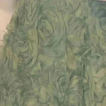 Say Yes To The Prom  Juniors 3D Rosettes Skirt Shirred -Top Gown Prom Dress. Photo 13