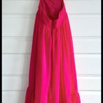 Hot Pink Maxi Formal Prom Dress Size 2 Photo 2