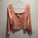 J.Crew  Satin Square Neck Blouse Photo 1
