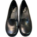 Dansko Olivia Black Leather Loafer Size 37 US 6.5 7 Photo 0