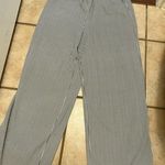 Monteau Women’s high waist baggy stripe  pants Photo 0