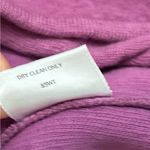 Eileen Fisher Purple Lilac Button Boiled Wool Cotton Cardigan Jacket Size Large Photo 7