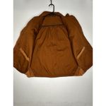 Corduroy Vest Women's Small brown Vintage‎ Snap Zip Sleeveless Cotton Photo 5