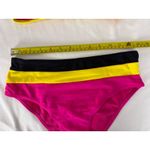 Jordan Emme  Bikini Swimsuit High Waist Striped Retro Sexy Small‎ Photo 3