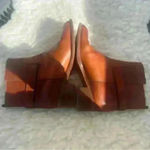 J.Crew  Parker Brown Leather Moto Ankle Boots Size 9 Photo 3