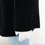 Vintage Liz Sport women's‎ black velvet blazer, size M Size M Photo 9