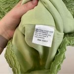 Princess Polly Textured Green Long Sleeve Cut Out Dress Size 2 Photo 4