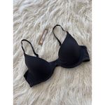 SKIMS  Fits Everybody Scoop Plunge Bra Onyx Size 36B Photo 2