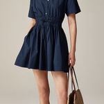 J.Crew  Elena mini shirt-dress in cotton poplin Photo 0