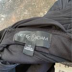 Betsy and Adam  Sleeveless Illusion Cutout Gown Black Sz 12 Photo 10