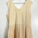Dress the Population Sandra Jumpsuit in Cream Size X-Large Photo 7