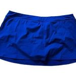 Lands' End Swim Skirt 22W Blue Built in Brief Skort Photo 0