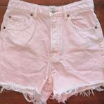 ZARA  light pink denim shorts Photo 0
