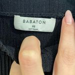 Aritzia Babaton Sculpt Knit Mockneck Tank Ribbed Top In Black Photo 3