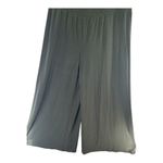 White House | Black Market Strapless Jumpsuit L Black Smocked Waist Super Wide Leg Photo 4