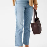 Vineyard Vines NWT Audrey Kick Flare Ankle Jeans in Indigo Blue Size 25 Photo 0