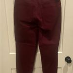 Style & Co Curvy Skinny Maroon/Crimson Colored Jeans Size 8P Photo 1