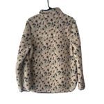 LIV Outdoor Women's Size Large Multicolored Sherpa Half Zip Sweater Black Photo 4