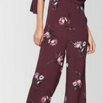Wild Fable  NWT‎ XXL 2X Plum Floral Jumpsuit Romper Pantsuit NEW Photo 0