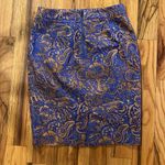 Loft  pencil skirt with paisley/floral design Photo 1