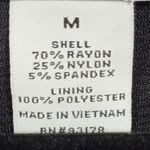 Carmen Marc Valvo NWT  Beaded Neck Ponte Sheath‎ Dress Black M Photo 10