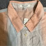 Madewell Women’s Linen Beachside Button Down Shirt Photo 1