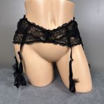 Victoria's Secret 6 Strap Garter Belt RARE! Size XS Small Black Six Straps Photo 3