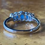 Genuine Sleeping Beauty Turquoise Sterling Silver Ring Size 9 Photo 4
