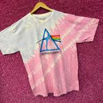 Pink Floyd Dark Side of the Moon Rock Band Pastel Tie Dye XL Photo 2