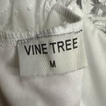 EUC Vine Tree Women’s Ruched Elegant White Mini Dress Size Medium (RN 165440) Photo 10