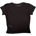 Free People  Intimately Crop Mesh Tee Bundle - Sizes XS & S, Brown and Dark Brown Photo 12