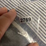 Sigrid Olsen  cropped size L linen cotton blend striped top. Photo 6